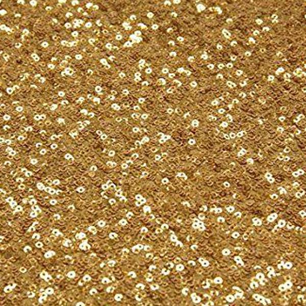 2 Panels 2FTX6FT Sparkly Gold Sequin ...
