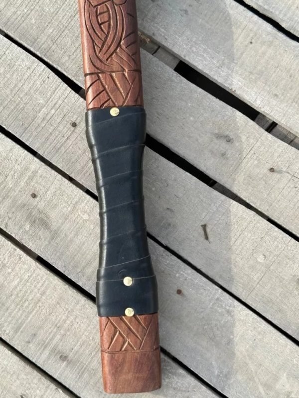 Forged Damascus Hammer - Image 3